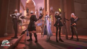 overwatch: parche de mitad de temporada trae cambios de héroes, colaboración con nier: automata y nueva skin mítica de mei