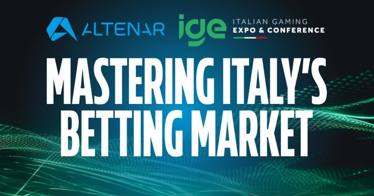 altenar to address italy’s complex betting market at ige 2026