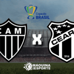 atlético mg x ceará: onde assistir ao jogo de ida da 5ª fase da copa do brasil