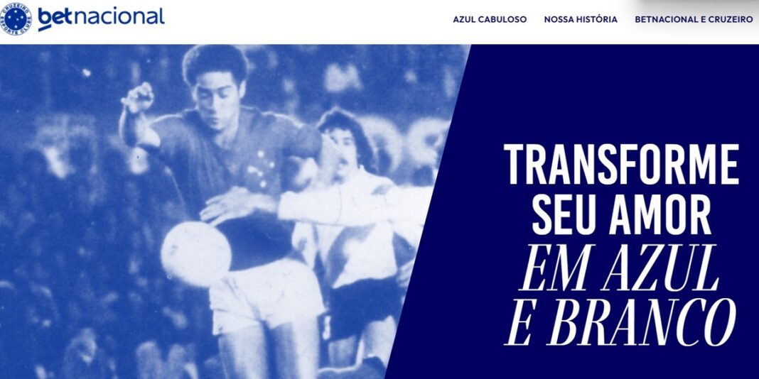 betnacional lança campanha com cruzeiro e aposta em engajamento da torcida em 2026