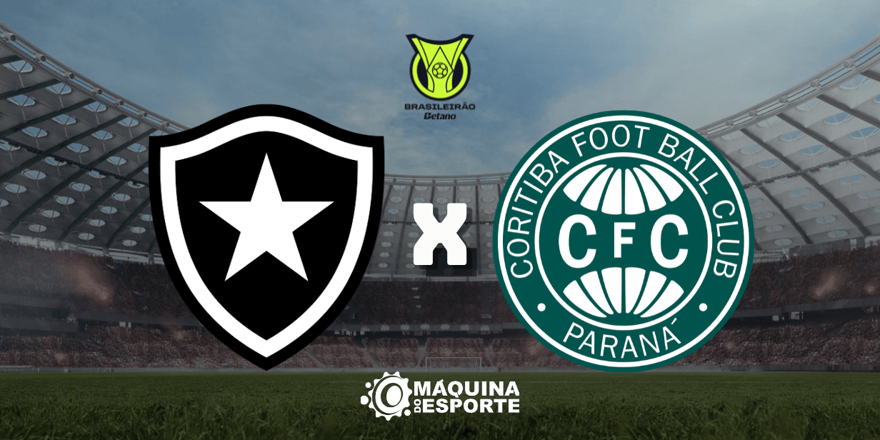 botafogo x coritiba: onde assistir ao jogo da 11ª rodada do brasileirão