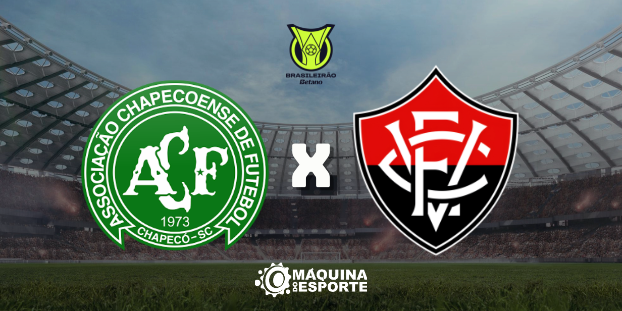 chapecoense x vitória: onde assistir ao jogo da 10ª rodada do brasileirão