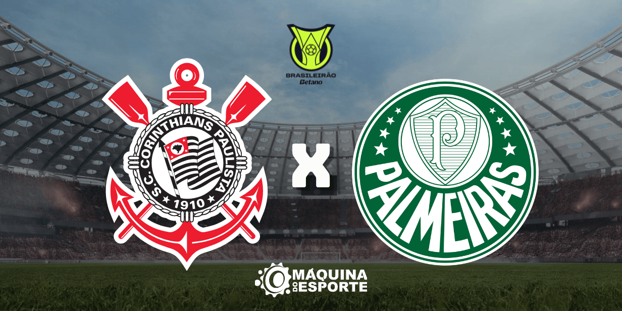 corinthians x palmeiras: onde assistir ao clássico paulista da 11ª rodada do brasileirão