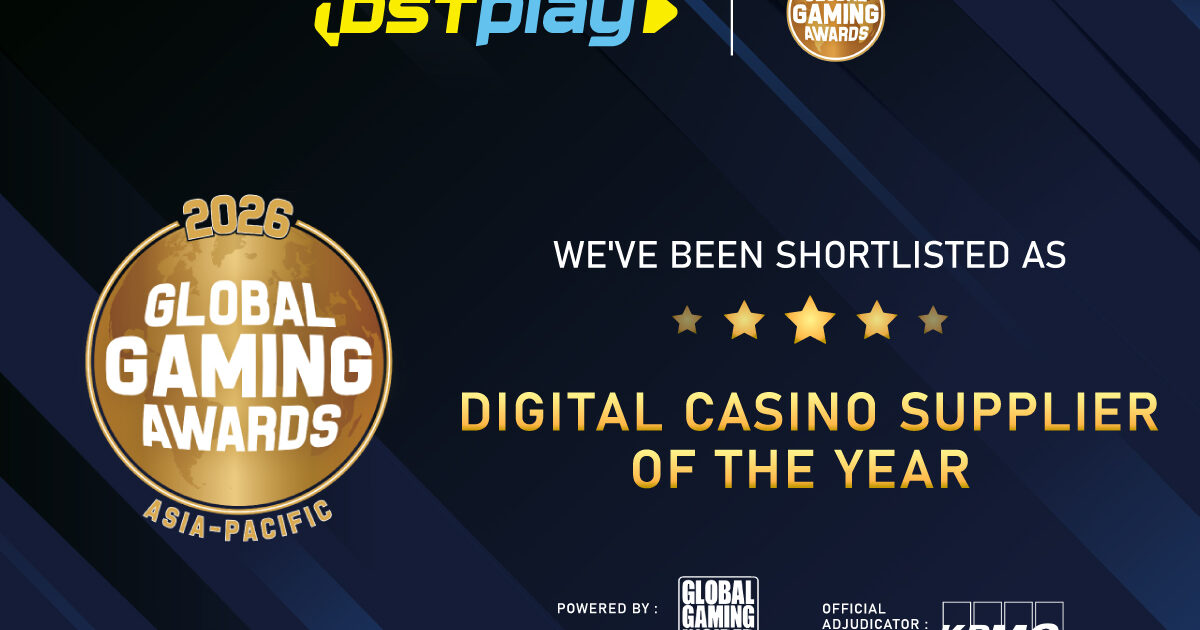 dstplay shortlisted for digital casino supplier at gga asia pacific awards