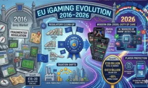 eu igaming evolution 2016–2026: from monopolies to regulated chaos