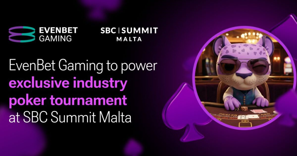 evenbet gaming to power exclusive industry poker tournament at sbc summit malta