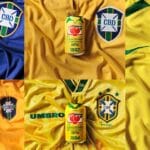 guaraná antarctica lança latas personalizadas com referências aos mundiais da seleção brasileira