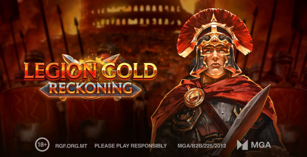 legion gold reckoning: conheça o novo slot da play’n go inspirado no império romano