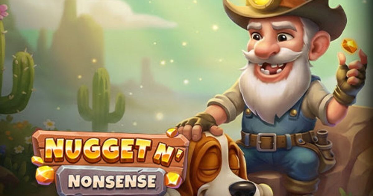 play’n go lança nugget n’ nonsense com temática de mineração no velho oeste