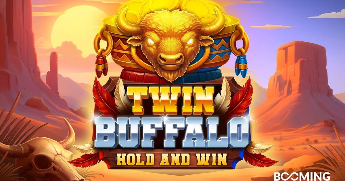 booming games lança twin buffalo: hold and win