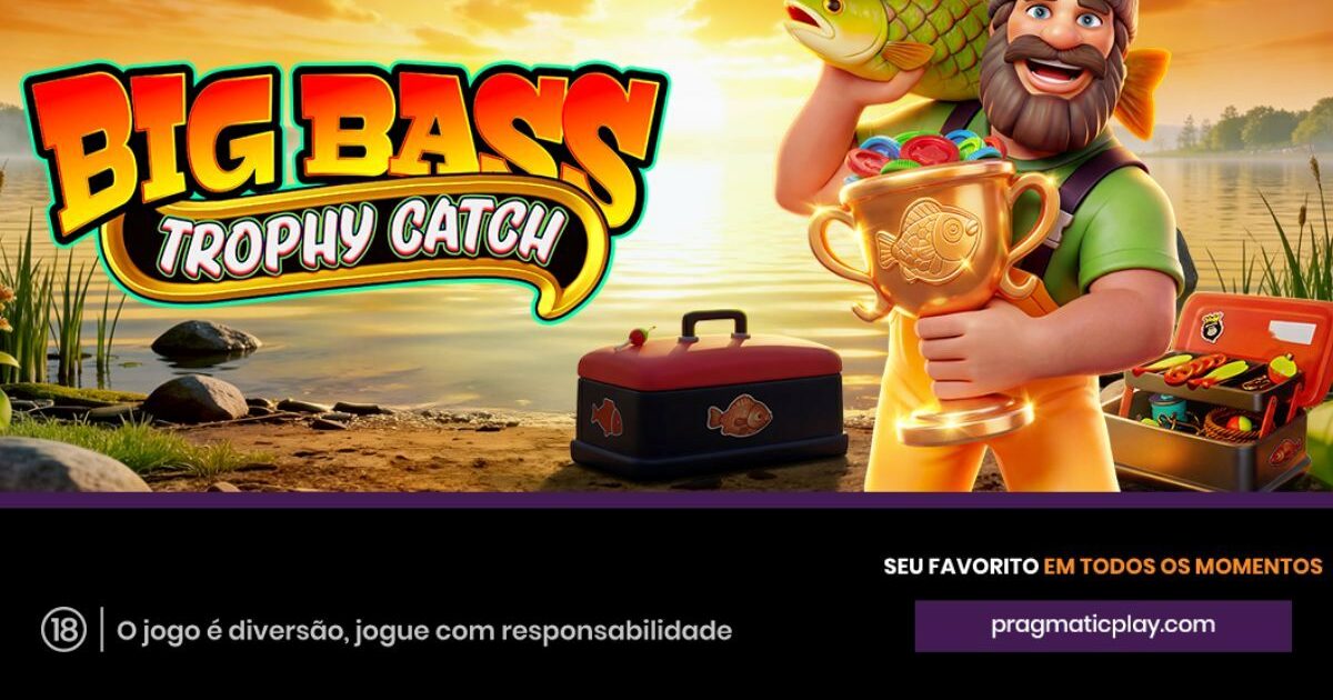 pragmatic play amplia franquia big bass com novo slot big bass trophy catch