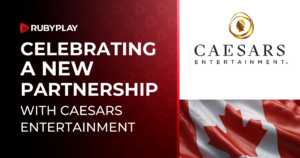 rubyplay firma parceria com caesars entertainment em ontário e avança na expansão na américa do norte