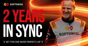 softswiss e rubens barrichello comemoram dois anos de parceria