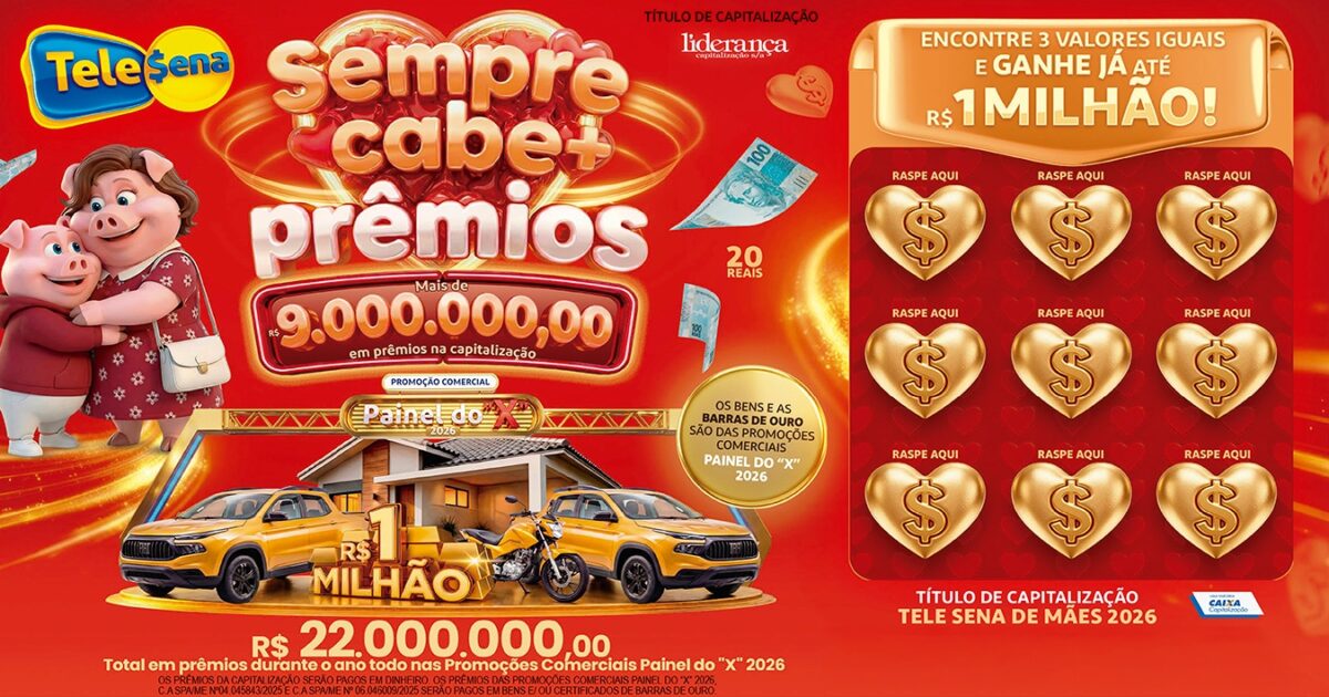 tele sena celebra dia das mães com nova edição e prêmios milionários