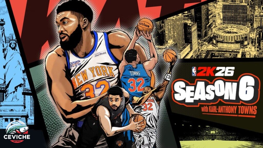 NBA 2K26 tendrá temática anime en su Temporada 6