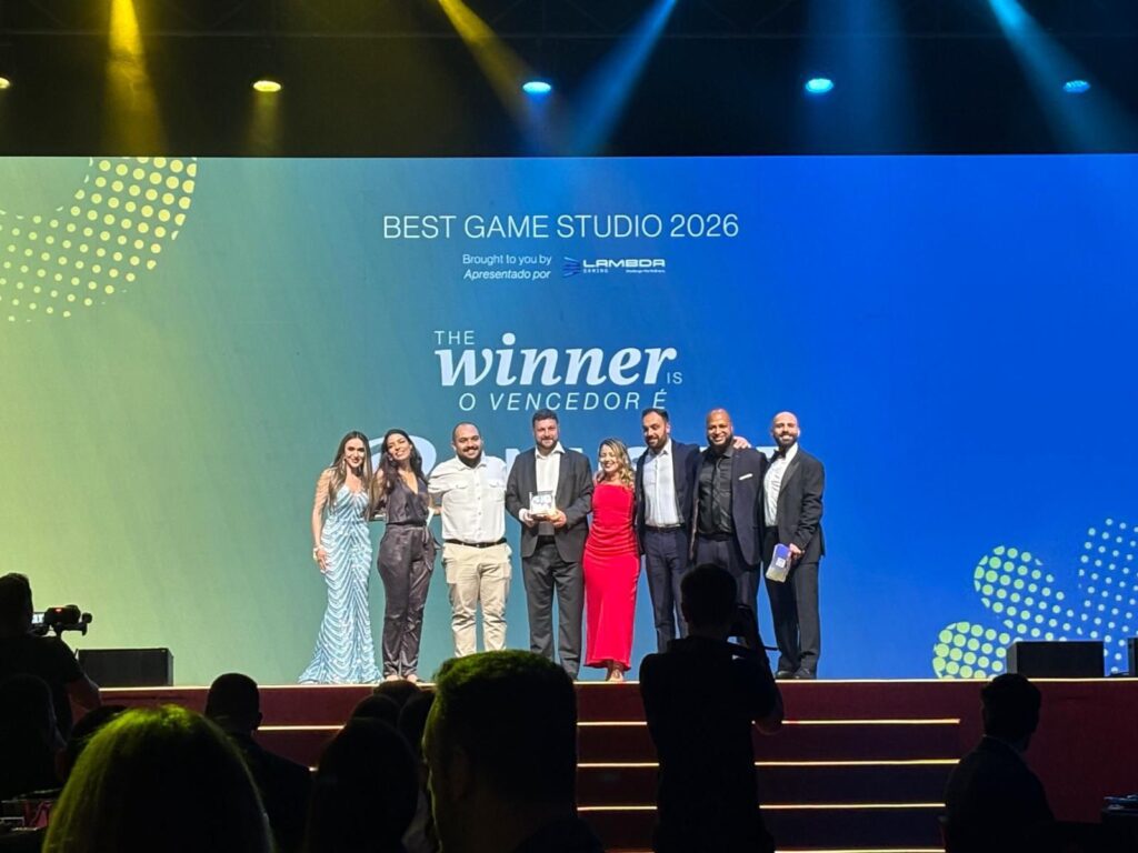 amusnet amplia conexões, recebe visitas e conquista prêmios no bis sigma south america