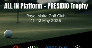 alea patrocina all in platform presidio trophy e reforça presença no circuito de igaming em evento de golfe em malta
