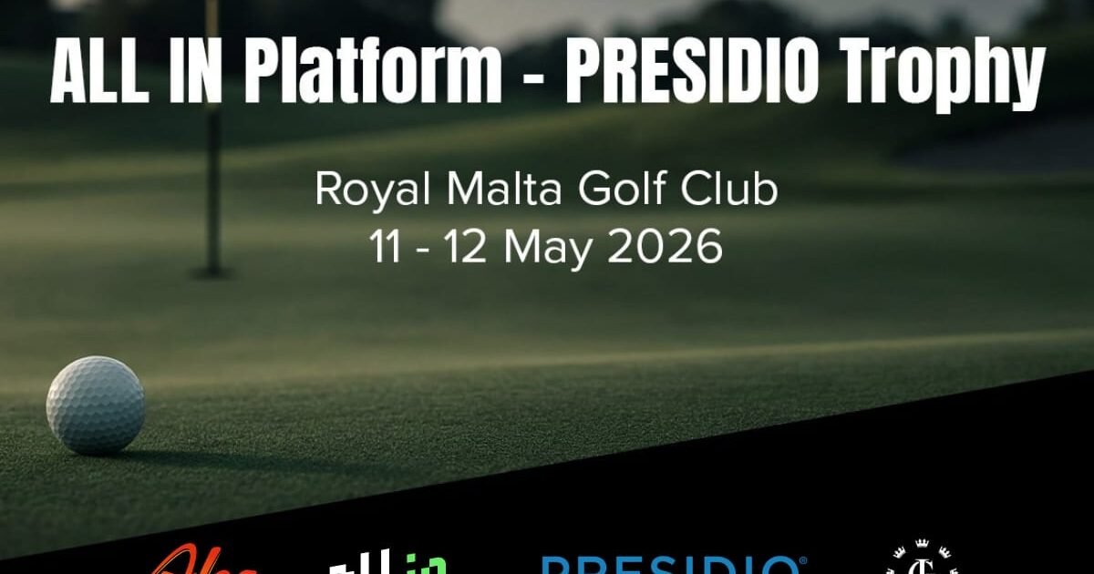 alea patrocina all in platform presidio trophy e reforça presença no circuito de igaming em evento de golfe em malta