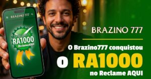 brazino777 conquista selo ra1000 no reclame aqui