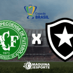 chapecoense x botafogo: onde assistir ao jogo de volta da 5ª fase da copa do brasil