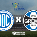 confiança x grêmio: onde assistir ao jogo de volta da 5ª fase da copa do brasil