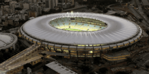 os negócios por trás dos estádios das finais de copa do mundo: maracanã, brasil, 1950 e 2014