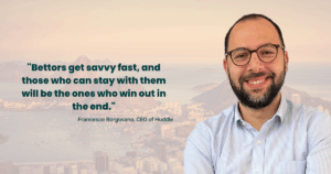 francesco borgosano, ceo da huddle: “para prosperar no brasil, as operadoras precisam elevar seus padrões de trading”
