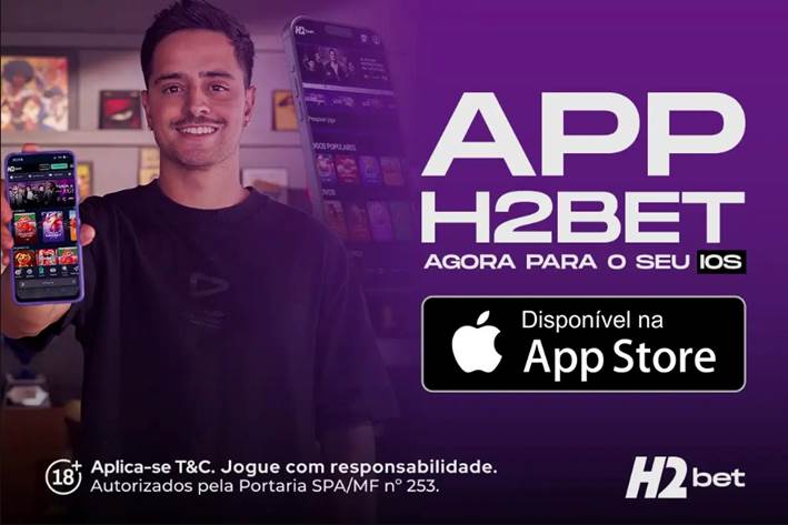 casa de apostas h2bet anuncia lançamento de aplicativo na loja virtual da apple