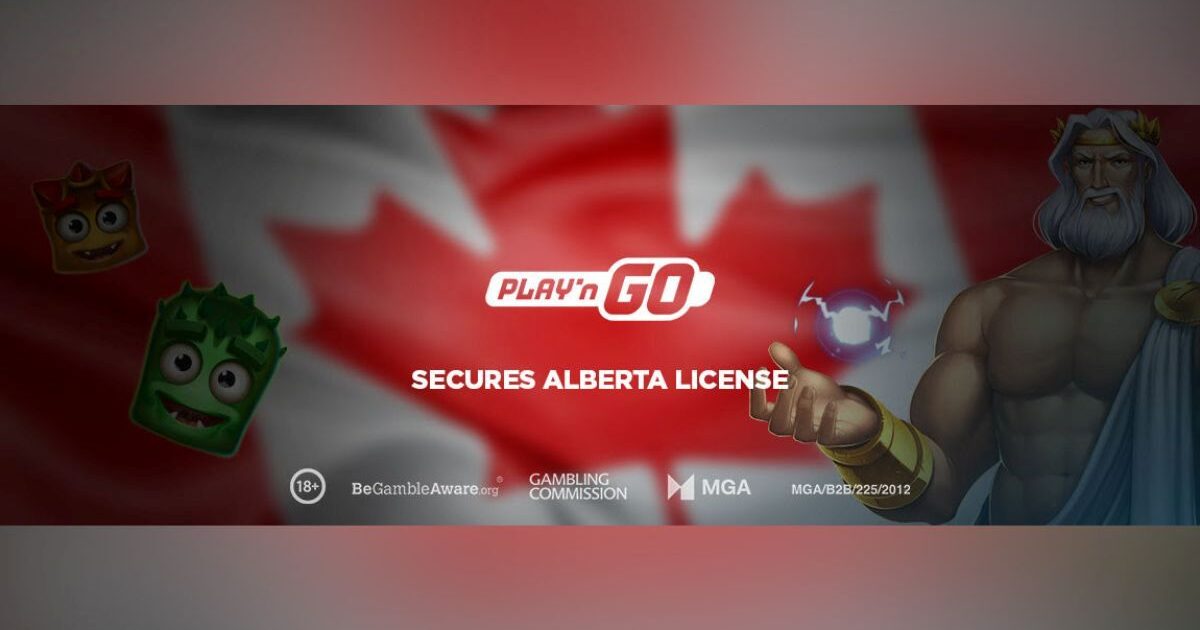 play’n go recebe licença de igaming em alberta e amplia presença no mercado canadense