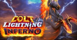 play’n go lança colt lightning inferno com temática western e mecânicas inspiradas em fogo e tempestade