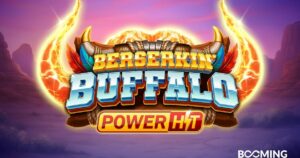 booming games lança o jogo berserkin’ buffalo power hit