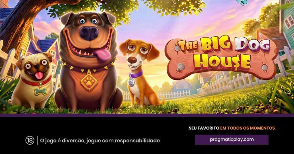 pragmatic play lança the big dog house com wilds colossais e ganhos de até 15.000x