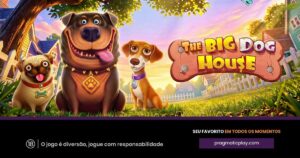pragmatic play lança the big dog house com wilds colossais e ganhos de até 15.000x