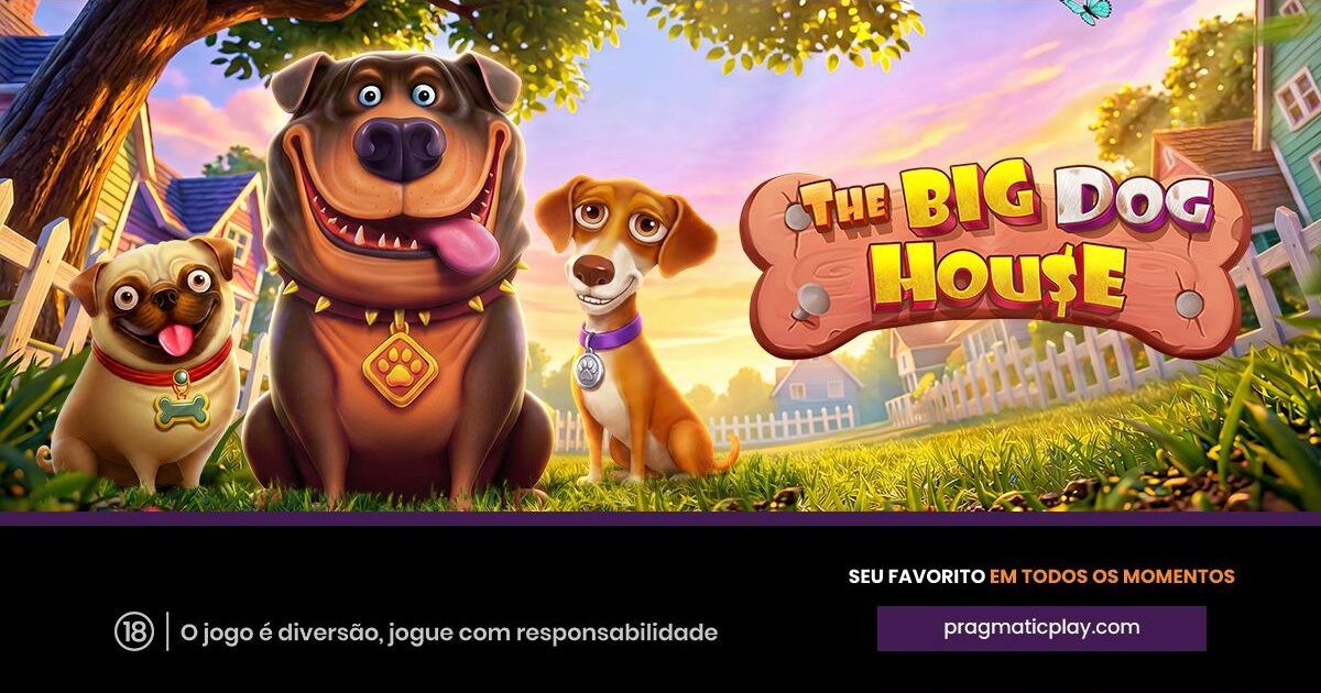 pragmatic play lança the big dog house com wilds colossais e ganhos de até 15.000x