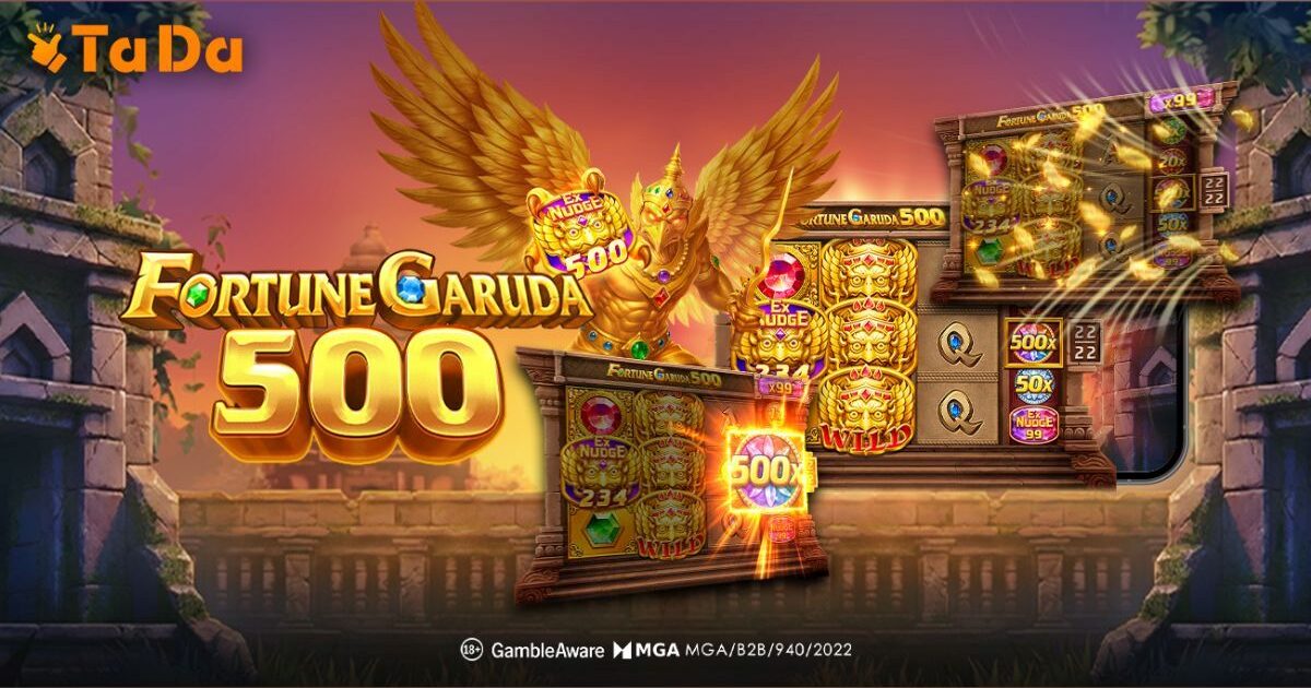 tada gaming traz ação explosiva de multiplicadores ao brasil com fortune garuda 500