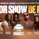 wsl sunset terá cidade negra, veigh, buchecha marcando abertura do vivo rio pro 2026
